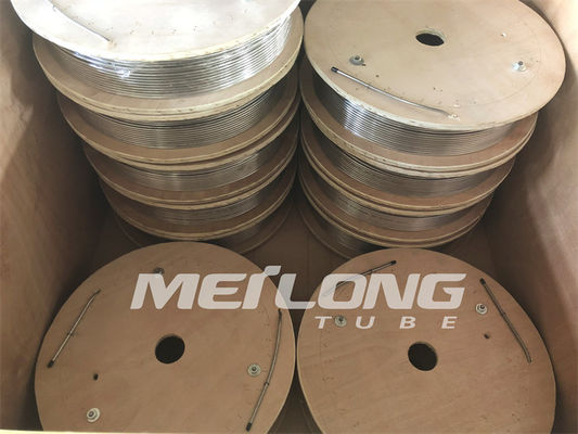1 / 4 '' OD X 0.065 '' WT TP316L পাতলা ক্যাপিলারি টিউব হাইড্রোলিক কন্ট্রোল লাইন