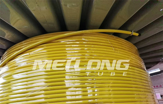 TPE PVDF এনক্যাপসুলেটেড কন্ট্রোল লাইন সুপার ডুপ্লেক্স 2507 ক্যাপিলারি কন্ট্রোল লাইন টিউবিং