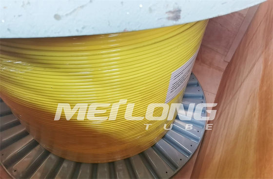 UNS S32750 এনক্যাপসুলেটেড কন্ট্রোল লাইন সুপার ডুপ্লেক্স 2507 রিলসান নাইলন