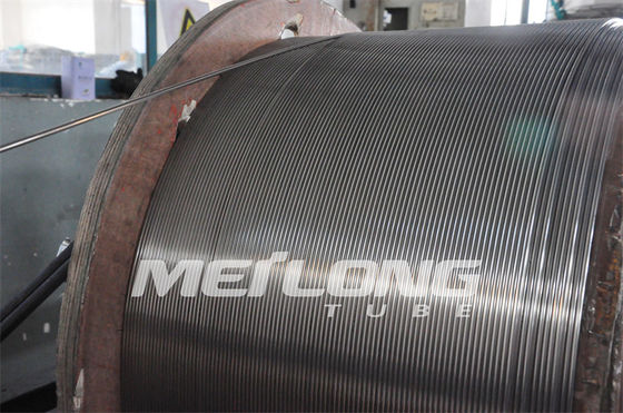 ISO15156 হাইড্রোলিক কন্ট্রোল লাইন 3 / 8 '' OD X 0.065 '' WT কেমিক্যাল ইনজেকশন লাইন