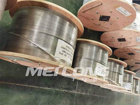 NACE MR0175 316L কেমিক্যাল ইনজেকশন লাইন বিজোড় এনক্যাপসুলেটেড কন্ট্রোল লাইন