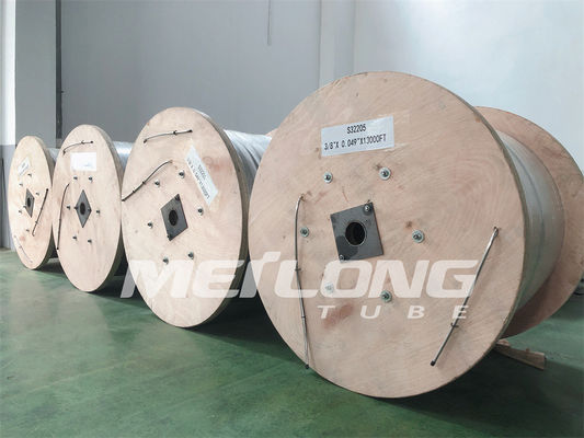 NACE MR0175 316L কেমিক্যাল ইনজেকশন লাইন বিজোড় এনক্যাপসুলেটেড কন্ট্রোল লাইন