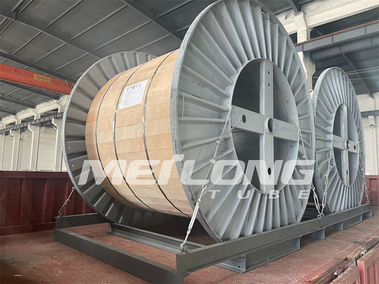PP Polypropylene হাইড্রোলিক কন্ট্রোল লাইন স্টেইনলেস স্টীল কয়েলড টিউবিং ফ্ল্যাটপ্যাক SS316L