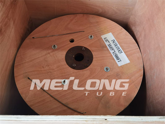 ASTM A789 1/8in হাইড্রোলিক কন্ট্রোল লাইন ডুপ্লেক্স SS পাতলা প্রাচীরযুক্ত ক্যাপিলারি টিউব