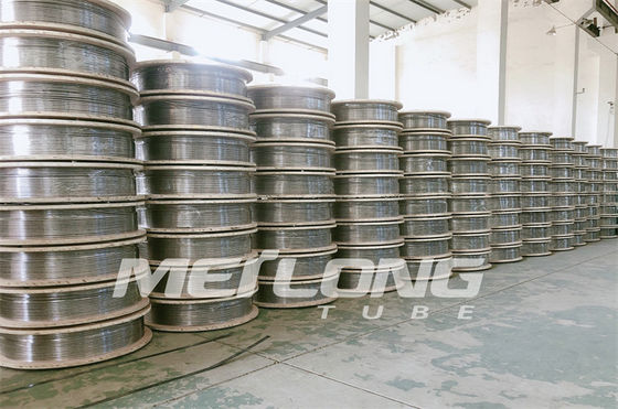 ASTM B704 ফেরুল ফিটিং কন্ট্রোল লাইন টিউবিং অ্যানিলিং কেমিক্যাল ইনজেকশন লাইন