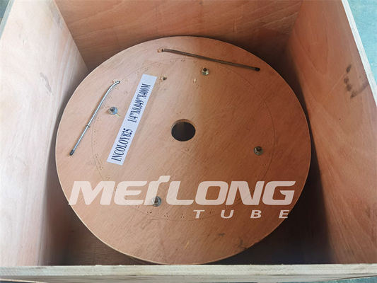 ডুপ্লেক্স 2507 হাইড্রোলিক কন্ট্রোল লাইন 10000Psi কন্ট্রোল লাইন টিউবিং 1/4 ইঞ্চি